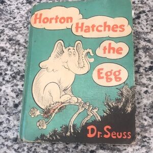Horton hatches the Egg book by Dr Seuss